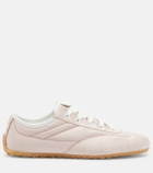 McQueen Boxe satin sneakers