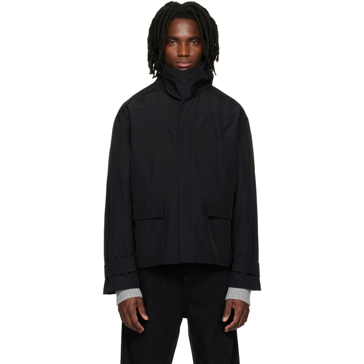 Photo: Entire Studios Black Trench Jacket