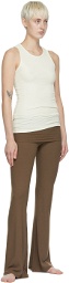 SKIMS Brown Soft Lounge Fold Over Pants