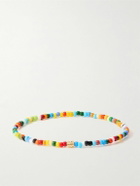 Luis Morais - Gold and Glass Beaded Bracelet