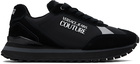 Versace Jeans Couture Black Spyke Sneakers