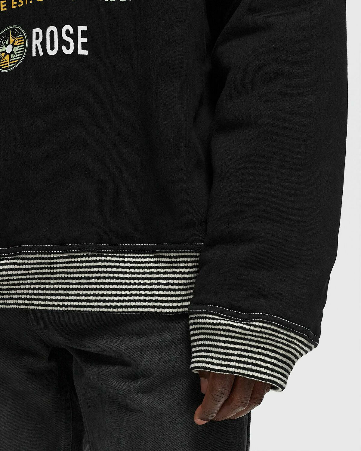 トップス MARTINE ROSE POLO NECK CREW Martine Rose – Polo Neck Crew Black