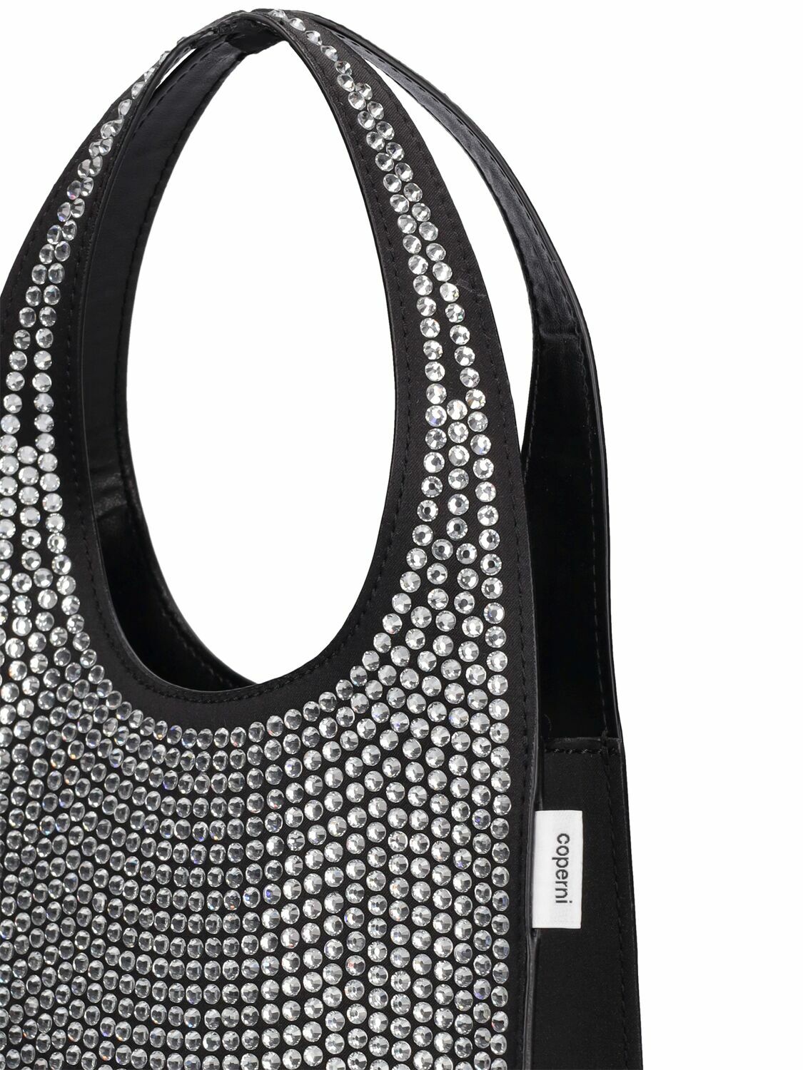 COPERNI - Mini Crystal Embellished Swipe Tote Bag Coperni