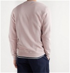 Oliver Spencer Loungewear - Harris Organic Fleece-Back Cotton-Jersey Sweatshirt - Purple