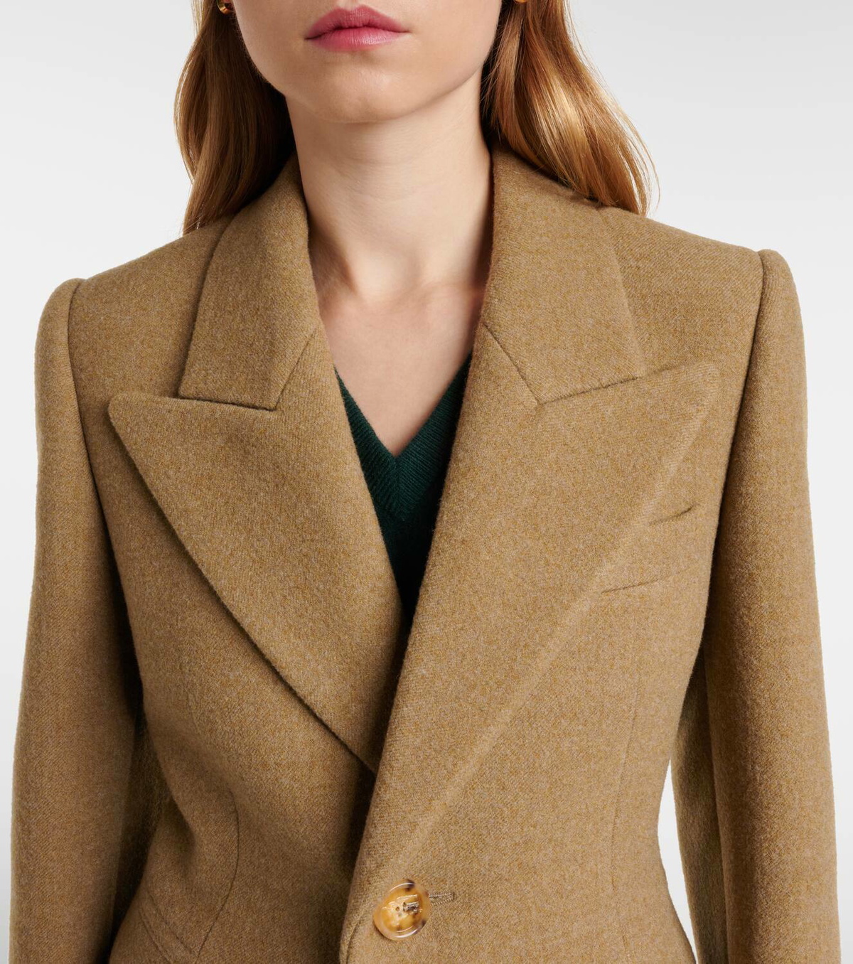 Burberry Single-breasted wool coat Burberry
