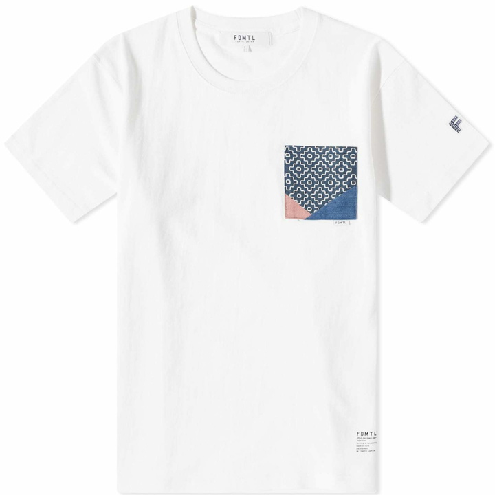 Photo: FDMTL Men's Origami T-Shirt in White