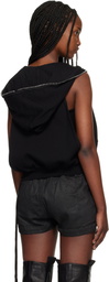 Rick Owens DRKSHDW Black Temple Cyclops SL Hoodie