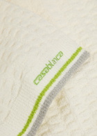 Casablanca Tennis Striped Bouclé Shorts White