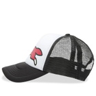 ICECREAM Men's Running Dog Trucker Hat in Black 