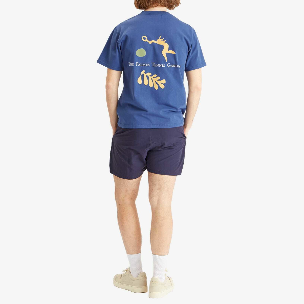 Palmes Men's Garden Pocket T-Shirt in Blue
