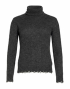 Giorgio Brato Womens Turtleneck Charcoal