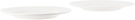 Service Projects White Métier SP Embossed Dinner Plate Set