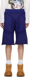 YAKU Blue Raaalien Shorts