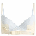 Fruity Booty Women's Icing Lacie Bra in Cream/Blue