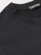 TOM FORD - Lyocell and Cotton-Blend Jersey T-Shirt - Black