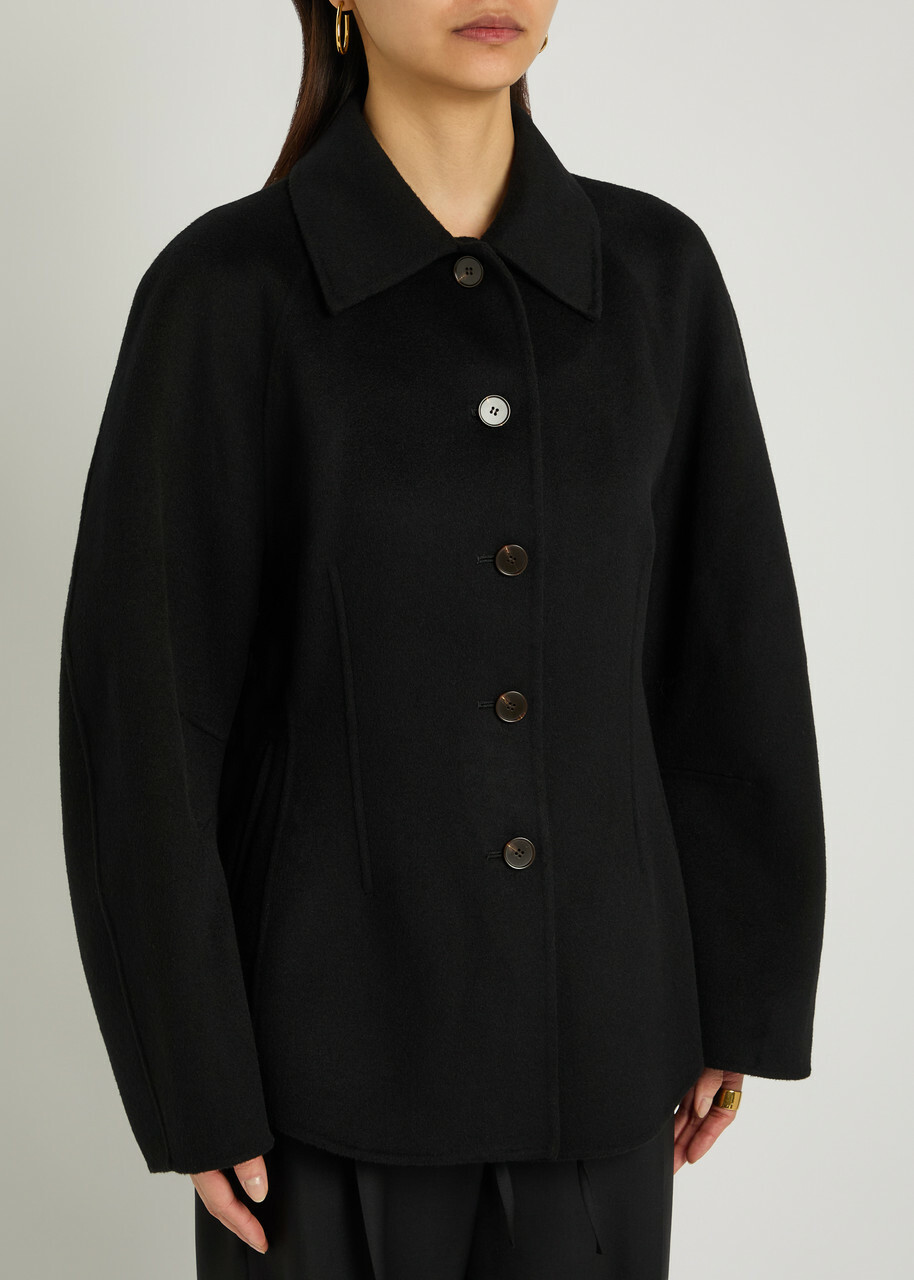 Rohe Sculpted Wool Jacket Black