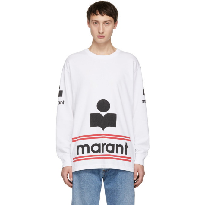 Photo: Isabel Marant White Gianni Long Sleeve T-Shirt