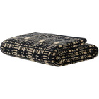 Autumn Sonata Black & Beige Alma Bath Mat