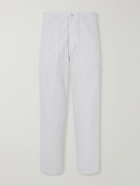 OrSlow - Serge Straight-Leg Cotton-Twill Trousers - White