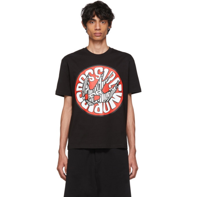 Photo: McQ Alexander McQueen Black Swallow Graphic T-Shirt