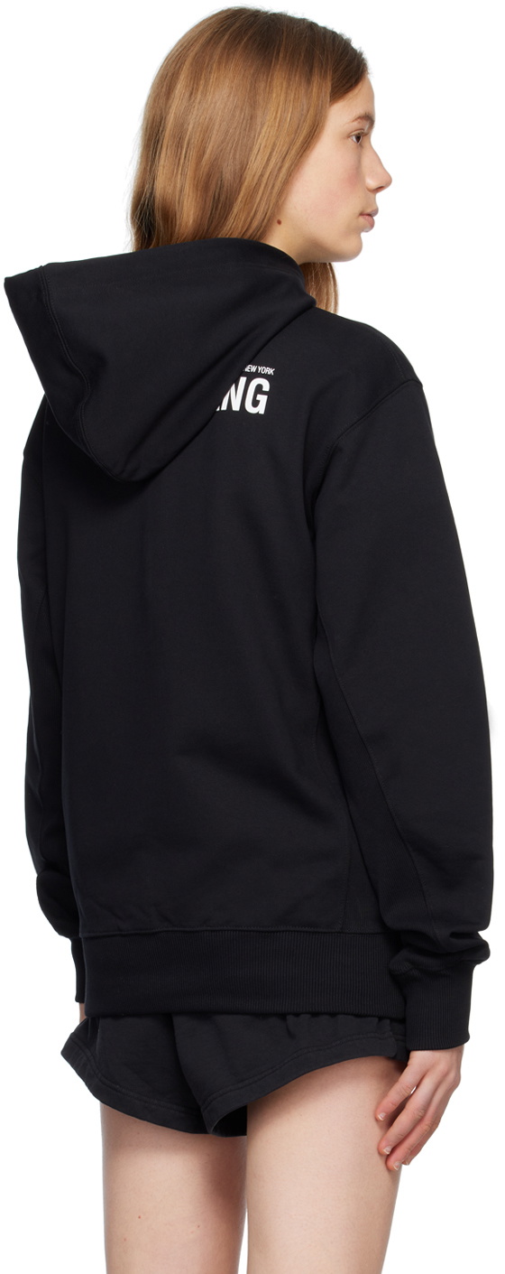 Helmut Lang Black Photo Hoodie
