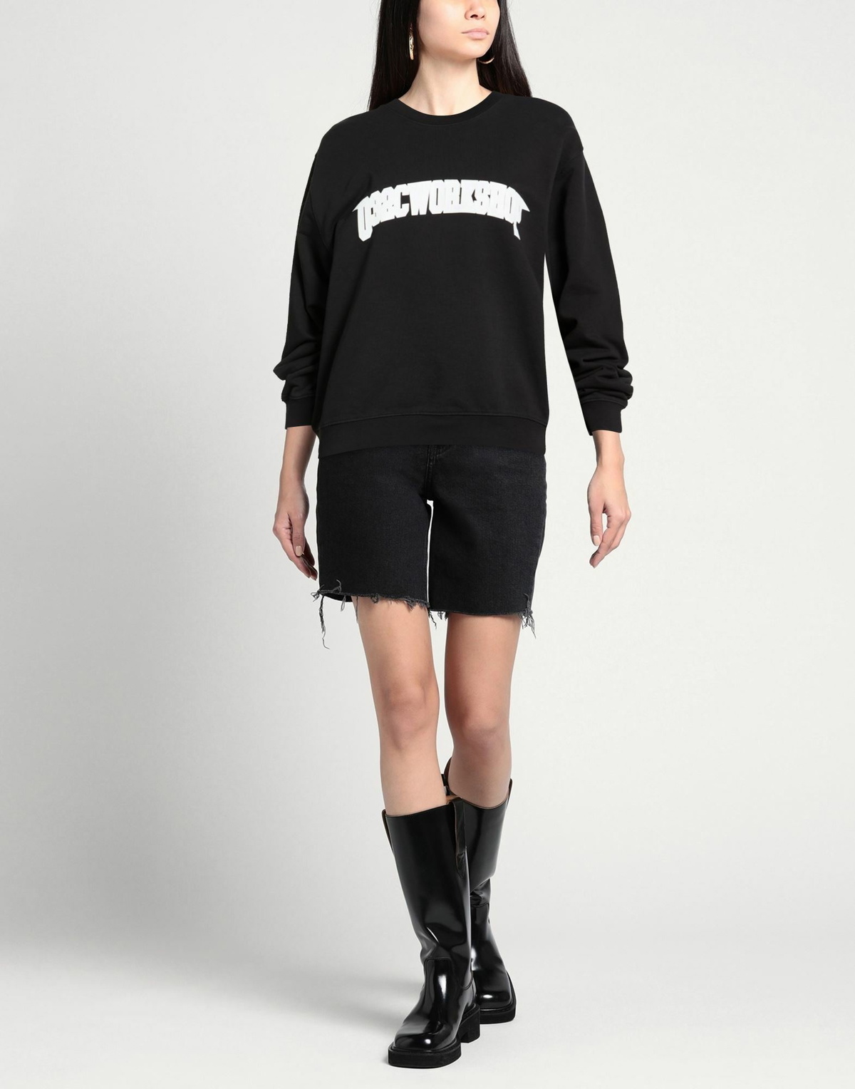 032c Womens Sweatshirt in Black