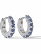 Hatton Labs - Eternity Silver Cubic Zirconia Earrings