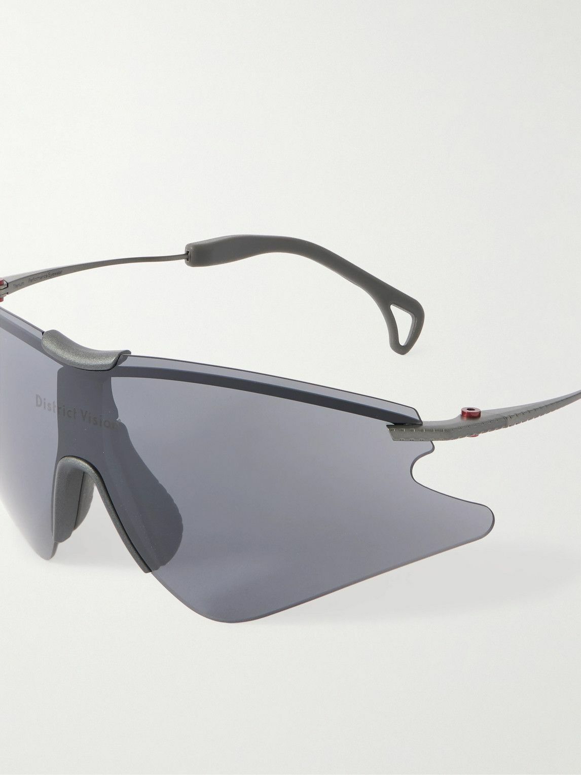 DISTRICT VISION - Kohei Aero Blade Titanium and Polycarbonate Sunglasses