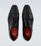 Christian Louboutin Alphamale Rocks patent leather Derby shoes