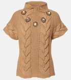 La DoubleJ Portrait embellished sweater