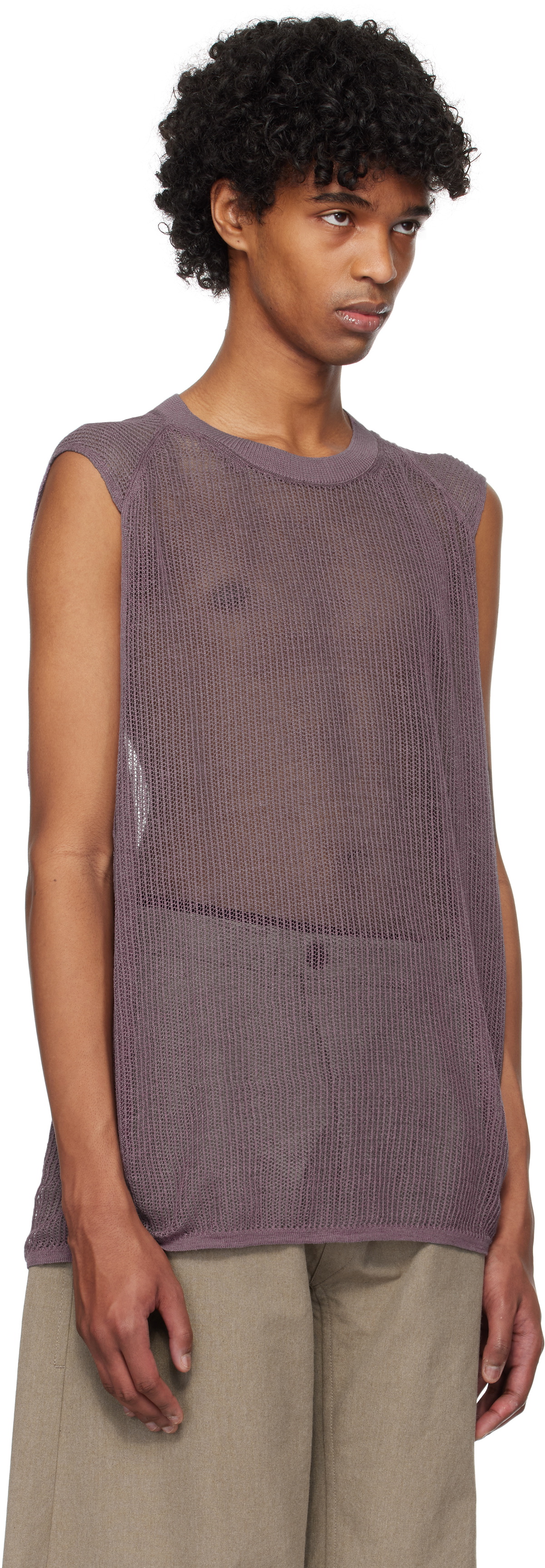 Jan-Jan Van Essche Purple #62 Tank Top