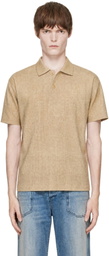 JW Anderson Tan Leather Polo