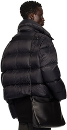 Rick Owens Black Porterville Zip Down Jacket