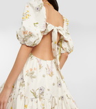 Zimmermann - Jeannie floral cotton minidress