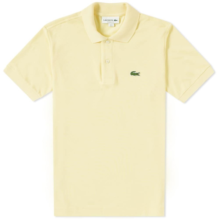 Photo: Lacoste Classic L12.12 Polo Yellow