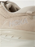 HOKA ONE ONE - Bondi L Suede Running Sneakers - Brown