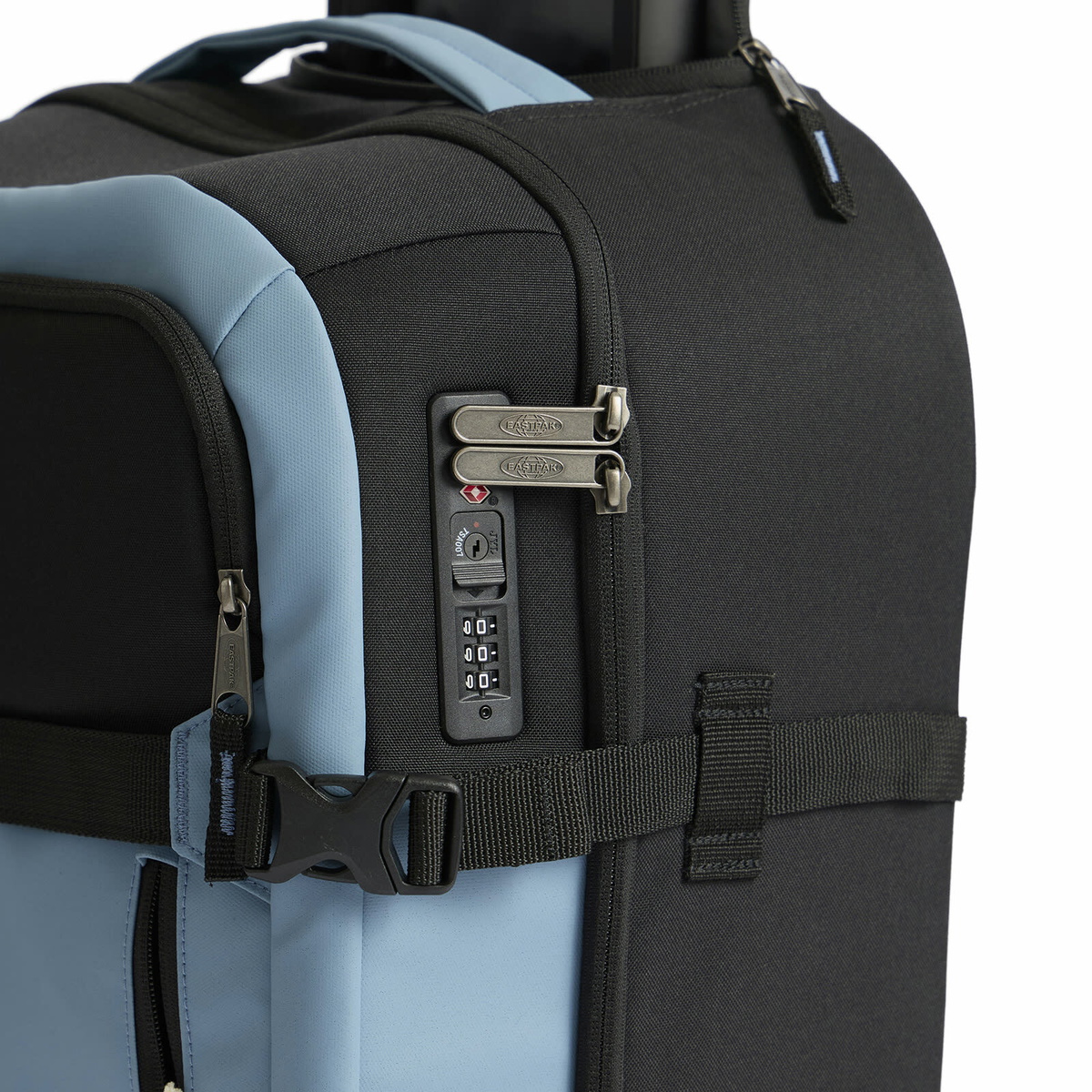 Eastpak Transit'r Pro Luggage Case - Small in Blue Pro Coated 