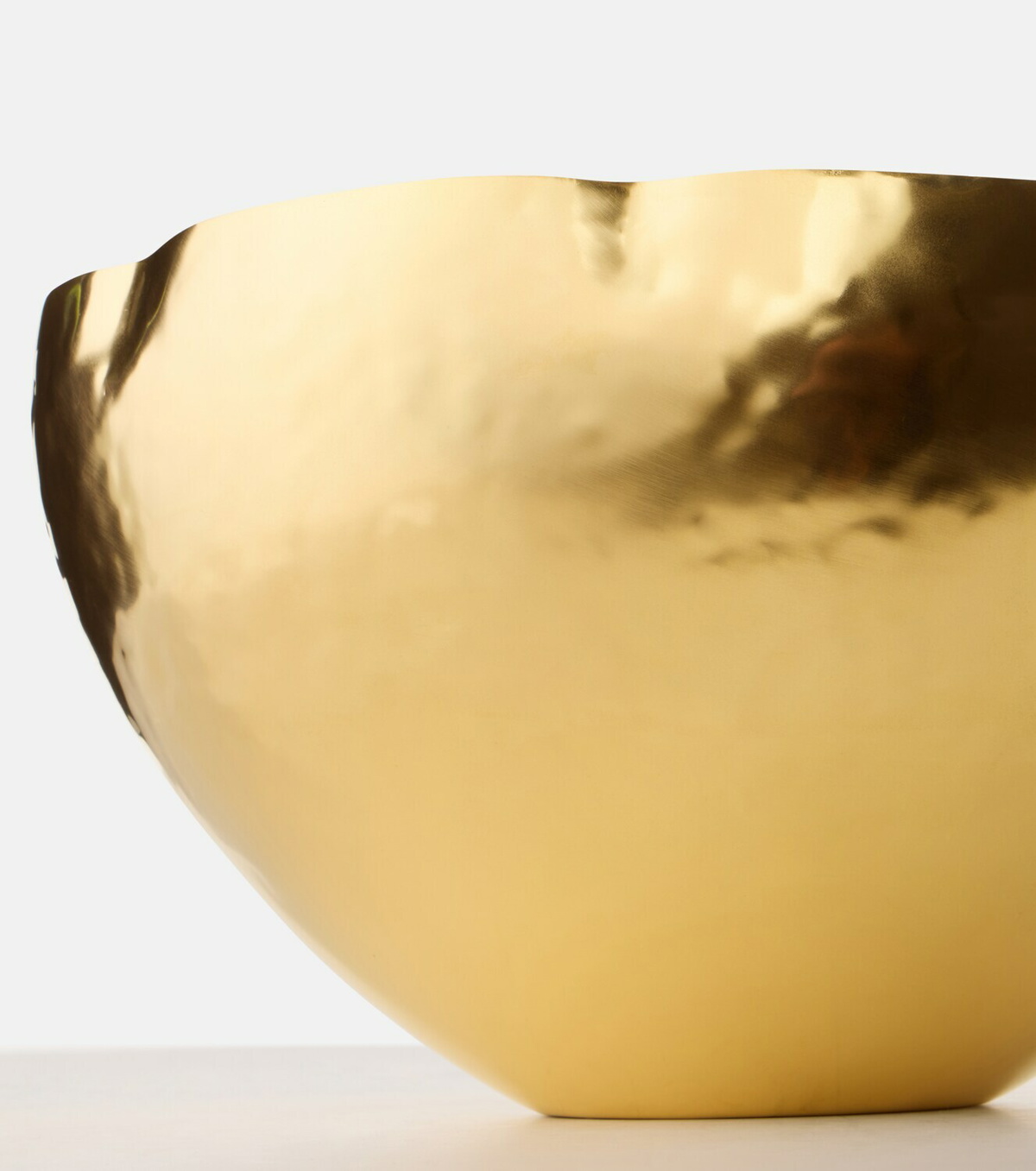 Tom Dixon Bash Vessel Large gold-plated brass bowl
