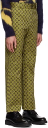 Erdem Green Benedict Trousers