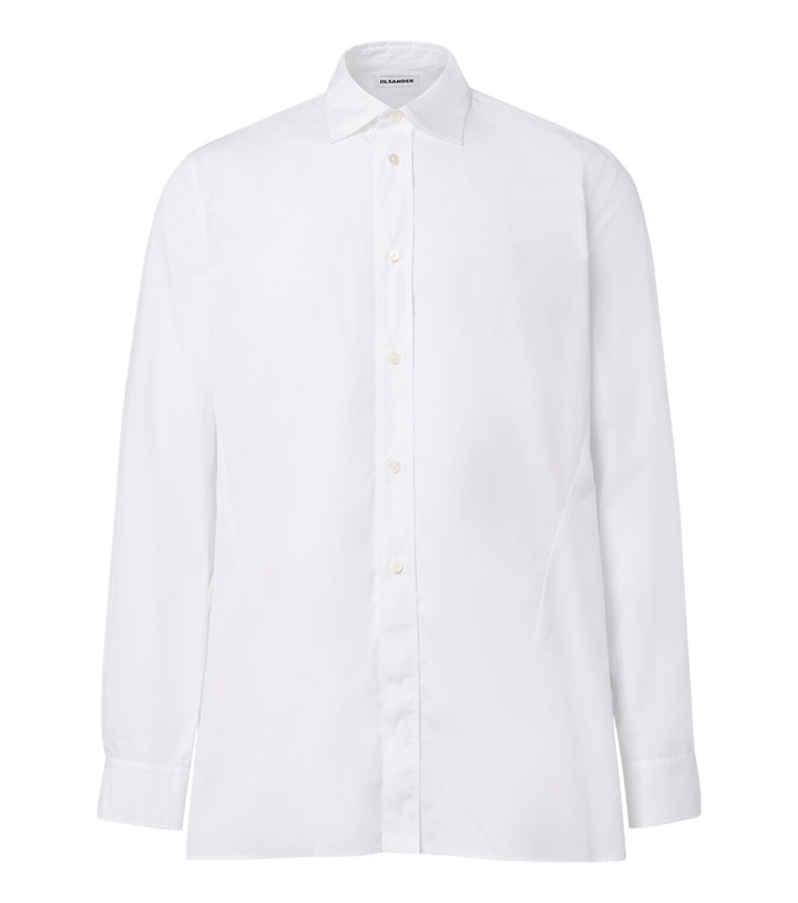 Photo: Jil Sander Cotton poplin shirt
