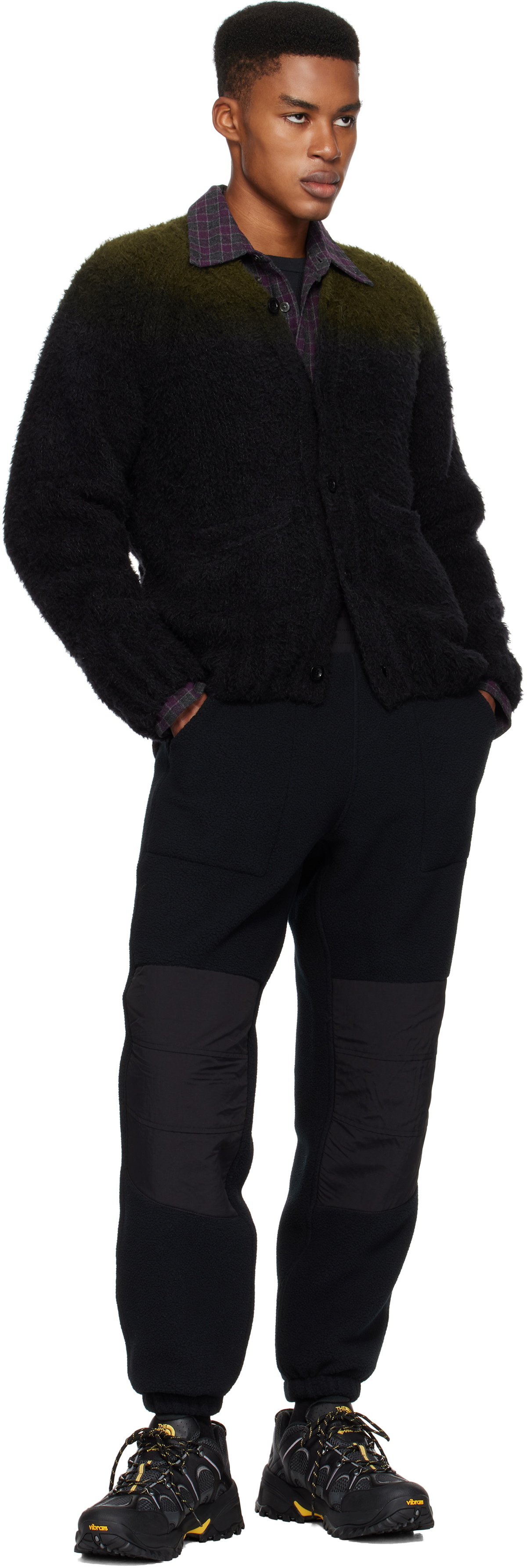 The North Face Black Retro Denali Sweatpants