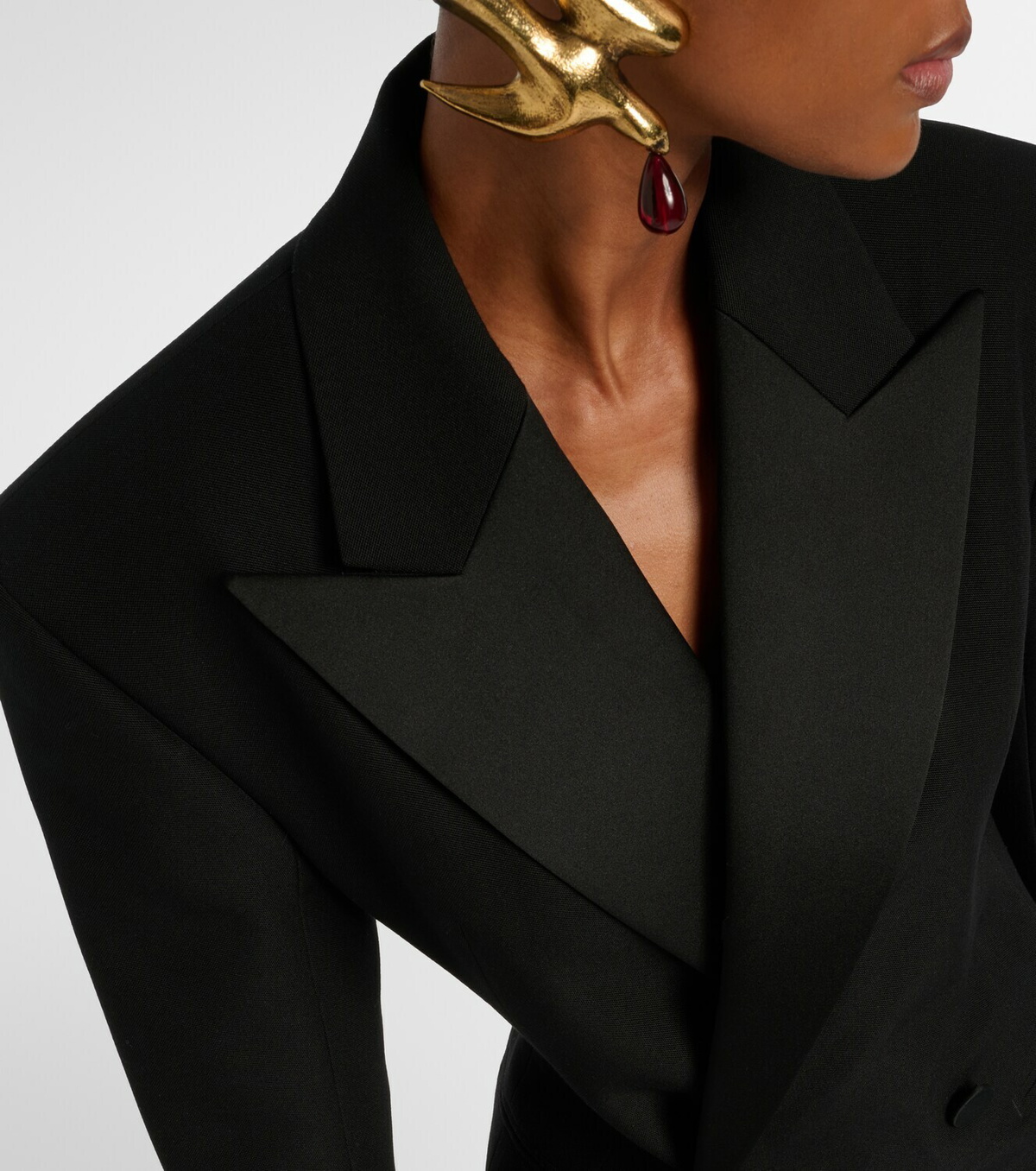 Saint Laurent Wool-blend blazer