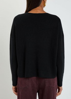 Eileen Fisher Wool-knit Jumper Black