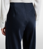 Vince Colette satin wide-leg pants