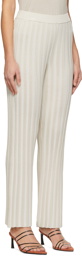 House of Dagmar Beige Penelope Lounge Pants