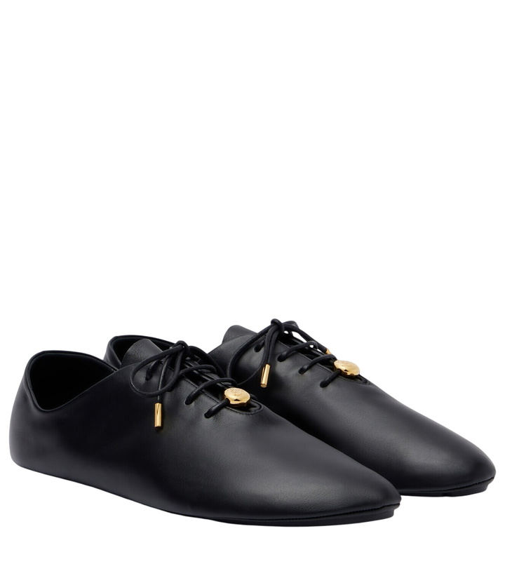 Photo: Loewe Pebble Soft leather sneakers