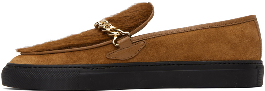 Human Recreational Services SSENSE Exclusive Brown El Dorado Loafers