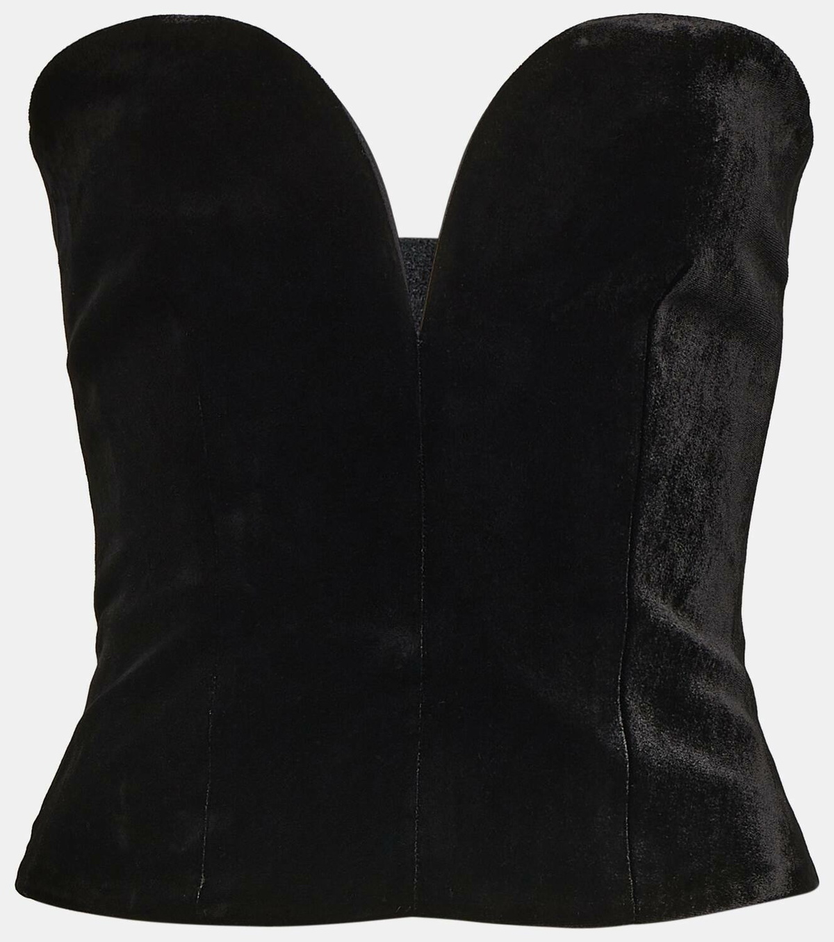 Roland Mouret Velvet bustier Roland Mouret