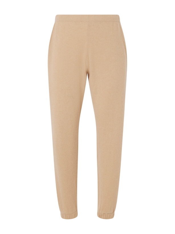 Photo: Ghiaia Cashmere - Tapered Cashmere Sweatpants - Brown