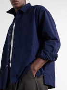 Margaret Howell - Cotton-Poplin Shirt - Blue